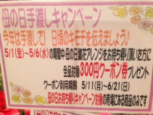 2015母の日キャンペーンポップ2
