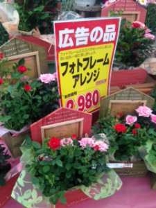 2015母の日フォトフレーム付き